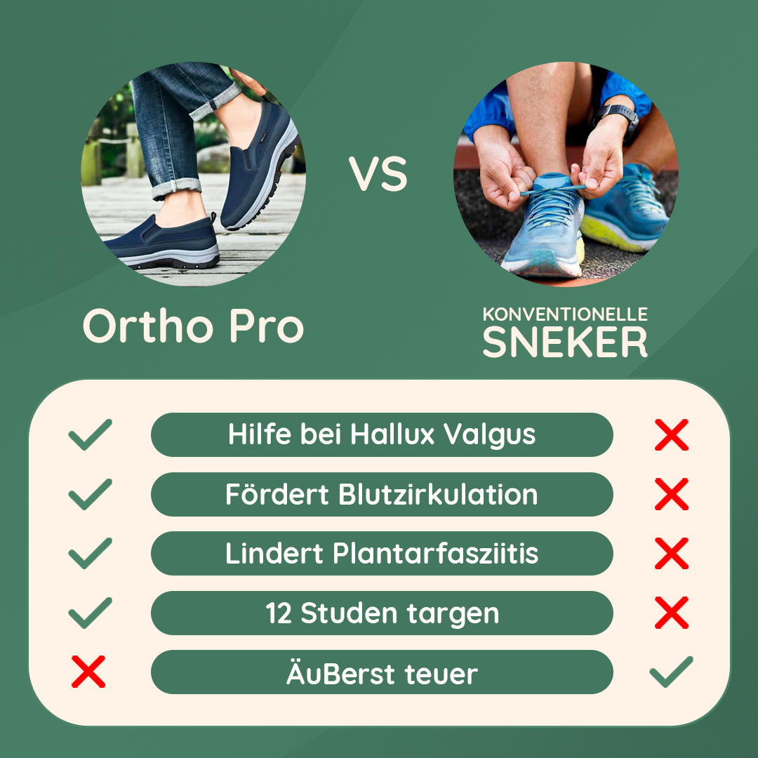 Ortho Pro - ergonomischer Schuh für Schmerzlinderung