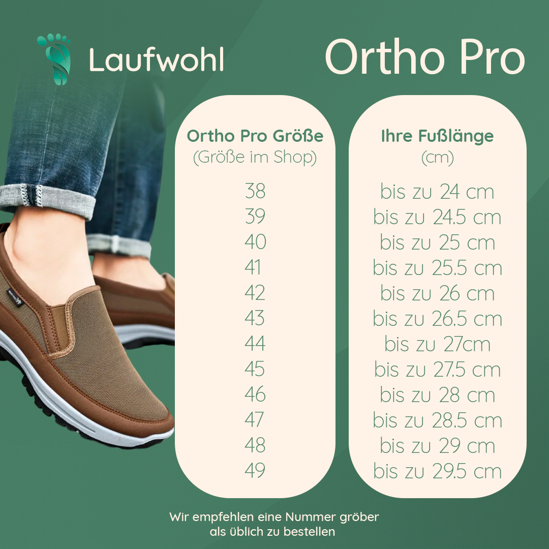 Ortho Pro - ergonomischer Schuh für Schmerzlinderung
