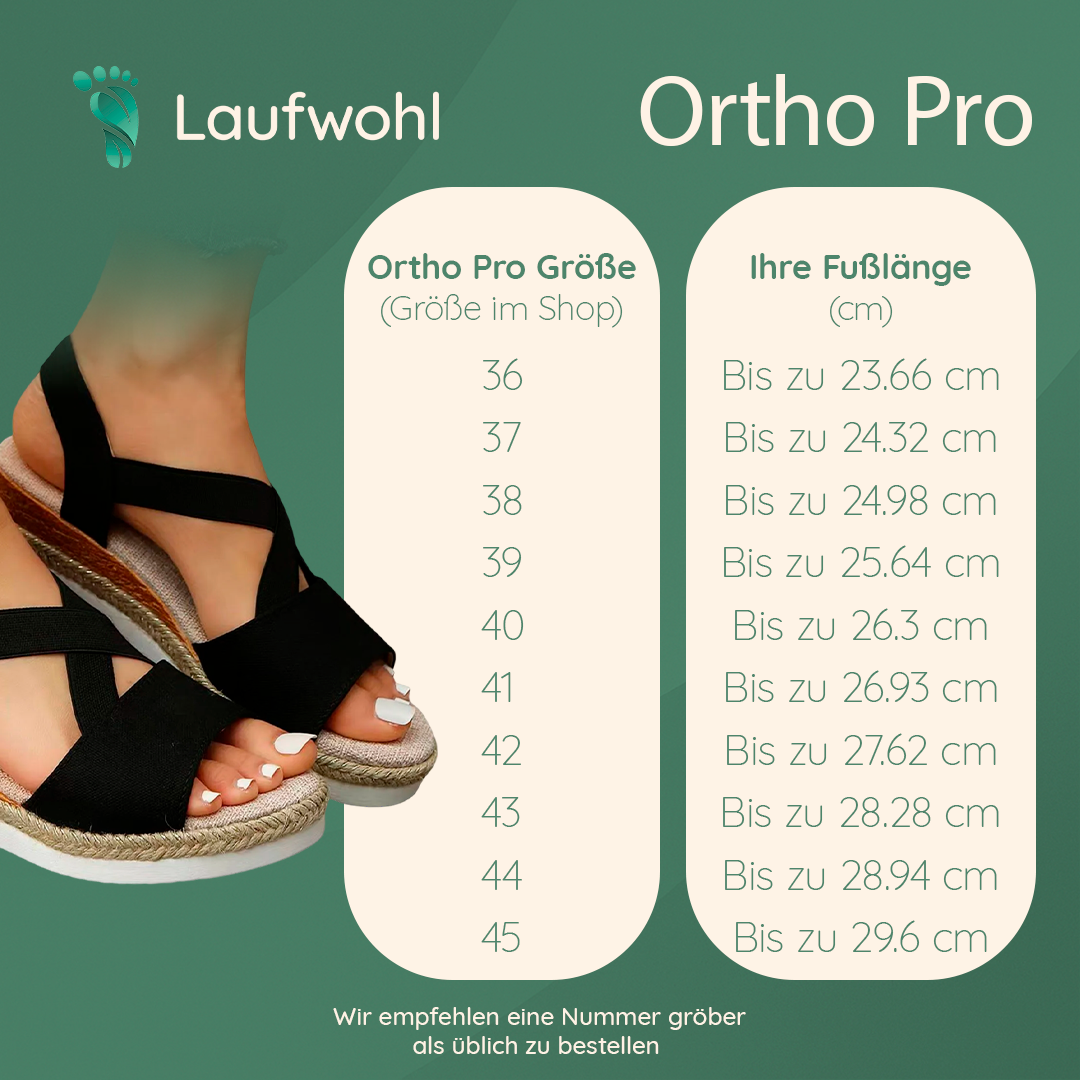 OrthoStella - ergonomische schmerzlindernde Sandalen für Damen